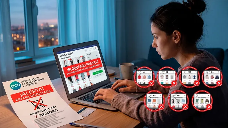 No compres en estas webs: la OCU advierte de 7 tiendas de ropa online que son una estafa