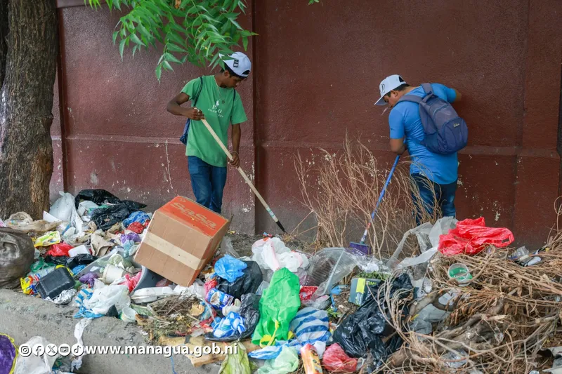 Guerra a la basura en Managua logra reducir el 50% de los botaderos ilegales
