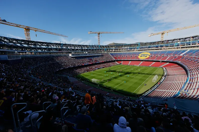 Un trabajador falleció en las obras del nuevo Camp Nou, confirmó el FC Barcelona