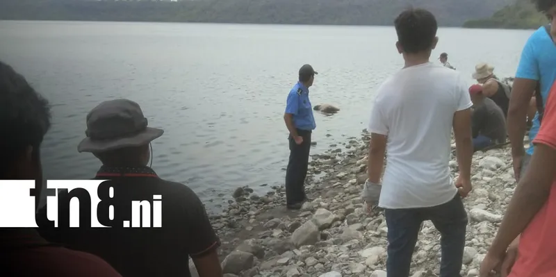 Localizan cuerpo de joven desaparecido en la Laguna de Apoyo