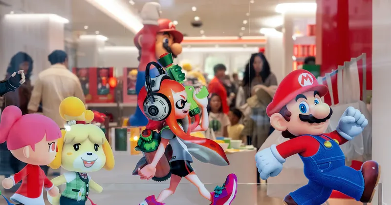 Las acciones de Nintendo repuntan ante la caída del entusiasmo por la IA