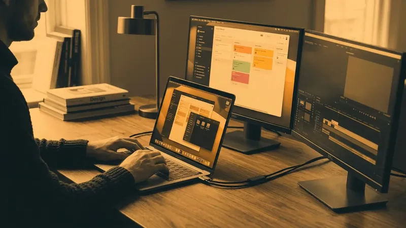 Cómo conectar dos monitores a tu MacBook en modo extendido, de forma nativa y sin controladores