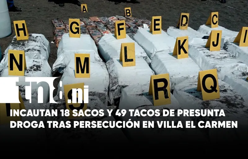 Un detenido y 49 tacos de presunta droga incautados en operativo en Villa El...