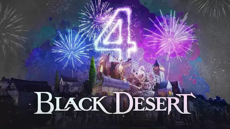 Black Desert celebra su 4.º aniversario