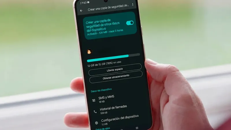 Google cambia las copias de seguridad de Android: ahora ocuparán espacio en tu cuenta