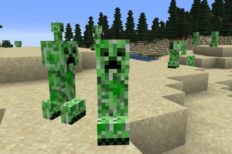 Fueron un error y ahora son el mob más famoso de Minecraft: cómo un cerdo dio origen a los Creepers
