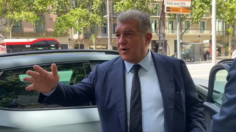 Laporta hace un llamamiento a la unidad: "En este Barça cabemos todos"
