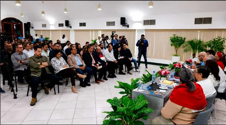 Comunicadores sandinistas respaldan reformas a la Carta Magna