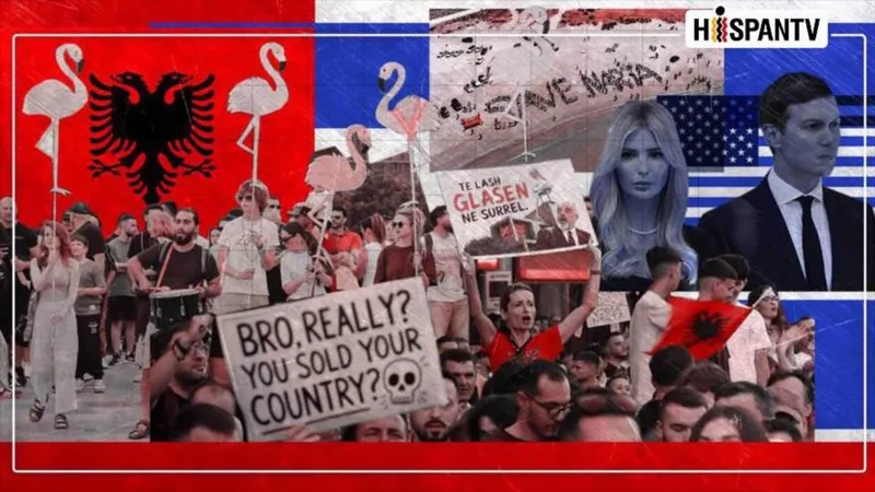 “Revolución de los flamencos”: albaneses contra un proyecto de lujo de $4000 millones vinculado a Trump y Kushner