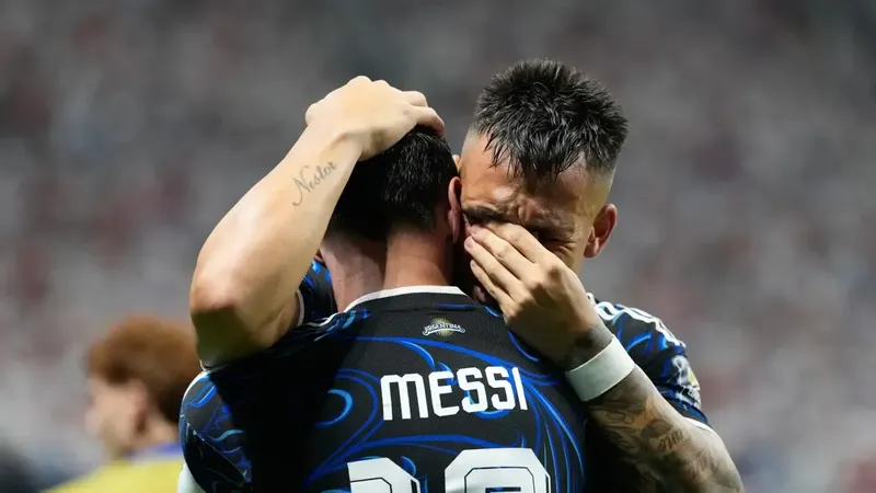 ¡Lautaro culmina la remontada de Argentina tras otra genialidad de Messi!