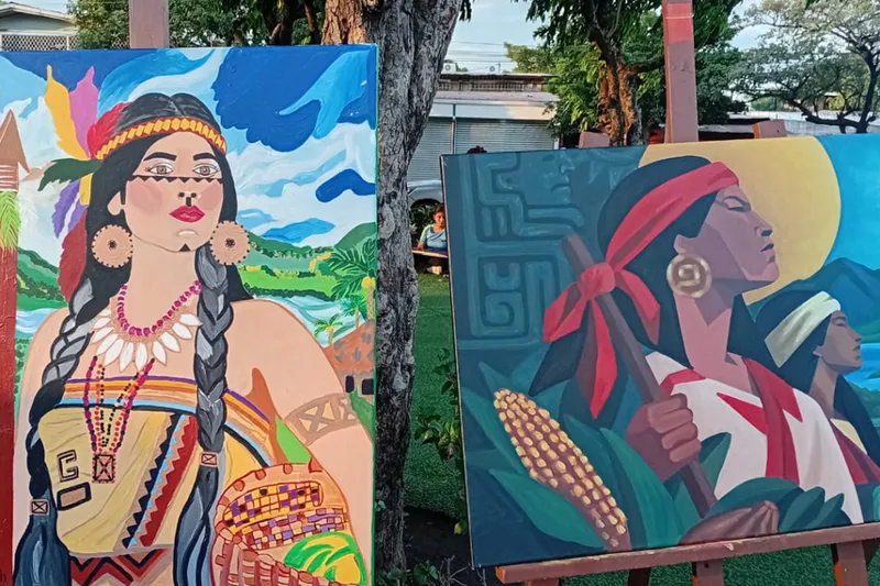 Rinden homenaje a la Resistencia Indígena en Managua