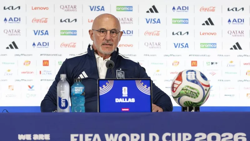 De la Fuente: "Ver a Lamine a este nivel de motivación da tranquilidad al entrenador"