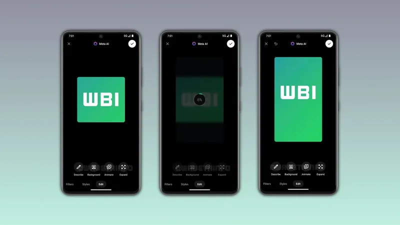 WhatsApp ya está probando la IA para editar fotos: así podrás utilizar gratis una herramienta propia de Photoshop