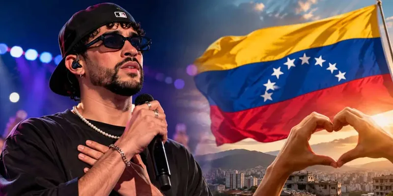 Bad Bunny conmueve al mundo con su emotivo mensaje dedicado a Venezuela