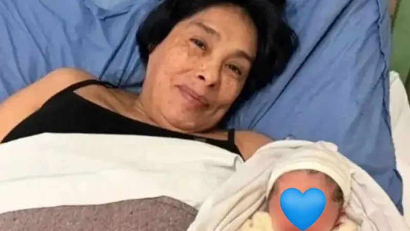 Una mujer se convirtió en madre POR PRIMERA VEZ a los 62 años: “amigos y familia no me creían”