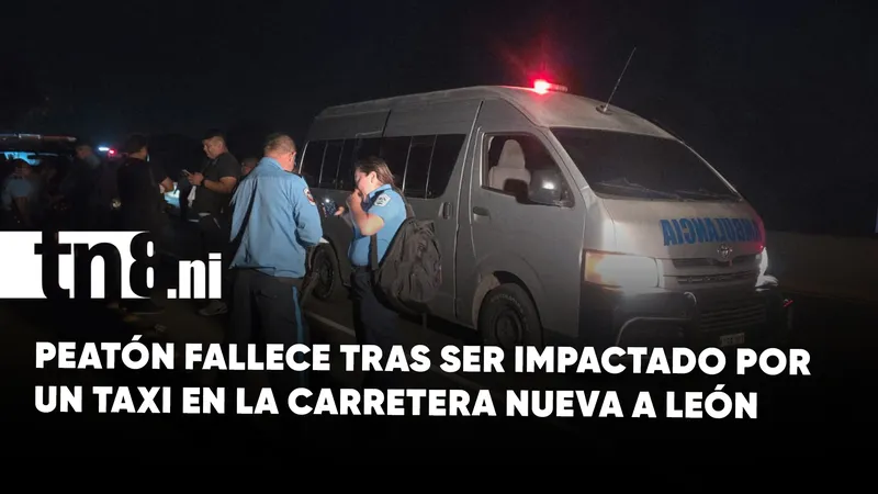 Hombre de identidad desconocida falleció atropellado en el km19 Carretera Nueva a León