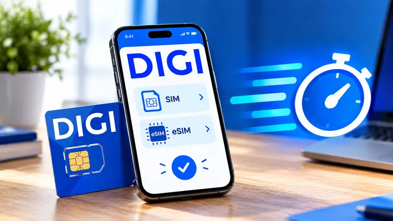 Digi cambia cómo pedir un duplicado de SIM y eSIM: la tarjeta ya no tardará hasta 48 horas en activarse