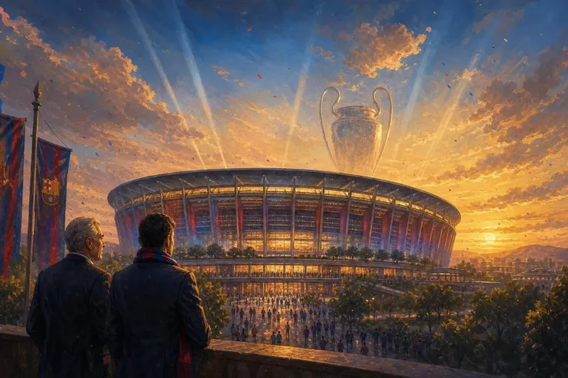 Vuelve la orejona: El Camp Nou será sede de final de la Champions 2029