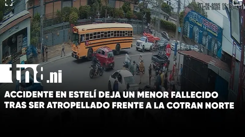 Menor de edad pierde la vida tras accidente frente a la Cotran Norte de...