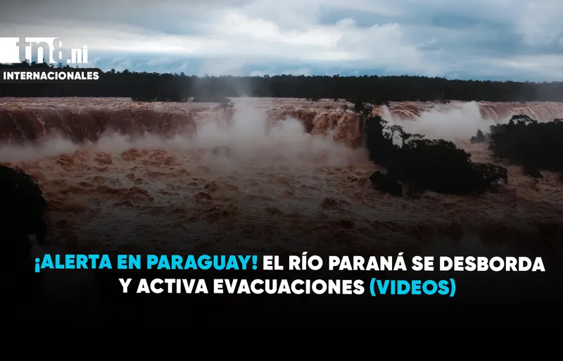 Paraguay en alerta: la crecida del río Paraná obliga a evacuar a cientos de...