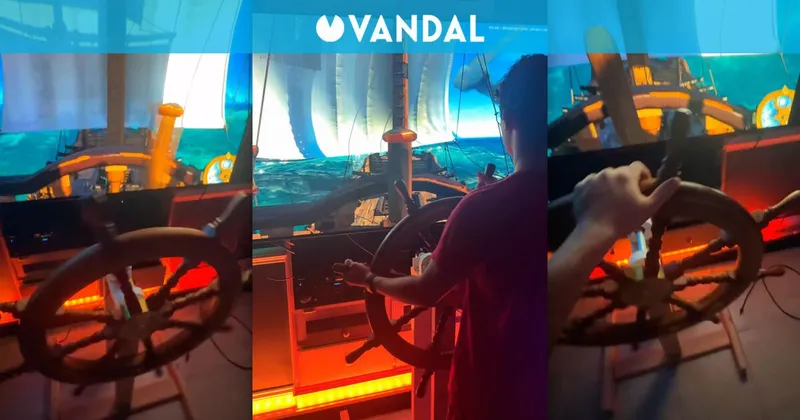 Crea su propio timón de barco pirata para jugar a Sea of Thieves como si fuera un simulador