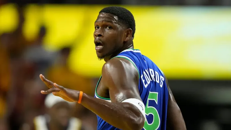 Anthony Edwards será baja para los Timberwolves por “varias semanas”