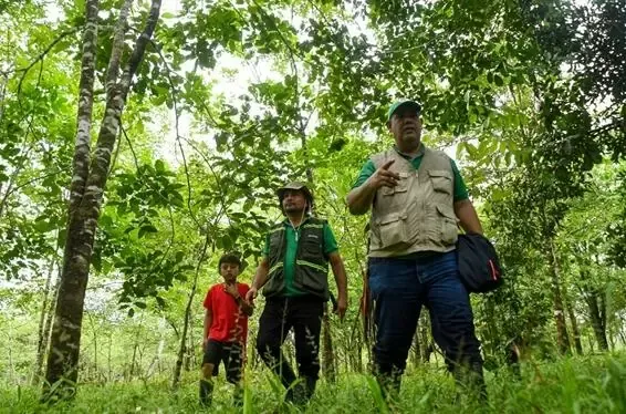 MARENA inspecciona 29 hectáreas de reserva en Bluefields y Kukra Hill