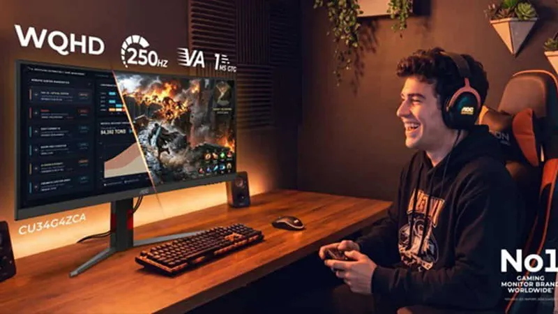AOC GAMING CU34G4ZCA y CU34G4CA