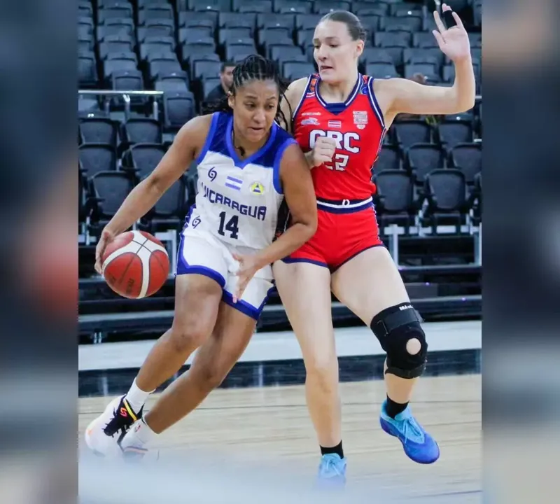 Nicaragua cae 54-49 ante Costa Rica y suma 0-2 en baloncesto femenino