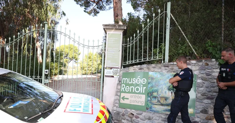 Millonario robo en la Riviera francesa: ladrones se llevan dos cuadros del museo de Renoir