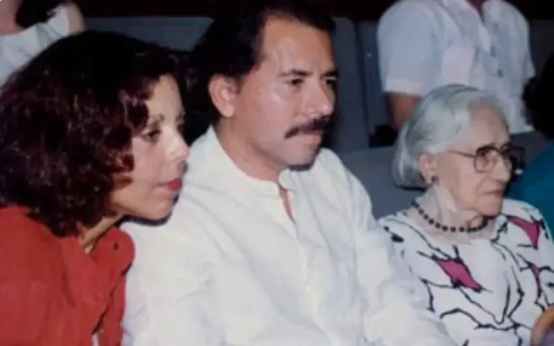 Doña Lidia Saavedra de Ortega, siempre presente, siempre combatiente