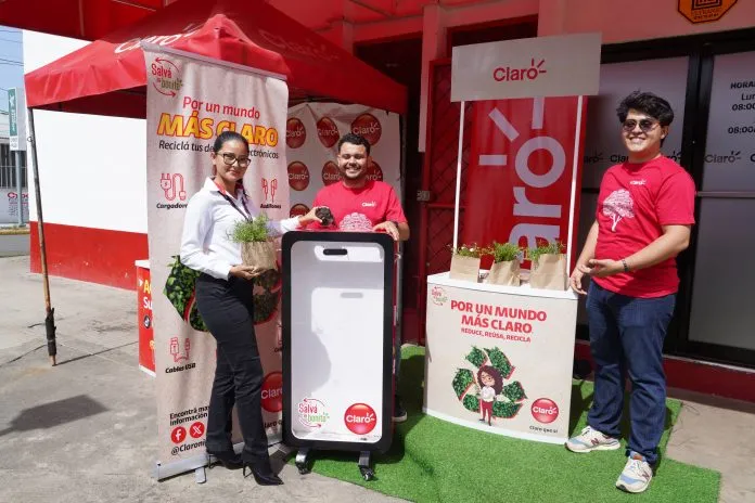 Claro supera las cinco toneladas de residuos electrónicos reciclados en Nicaragua