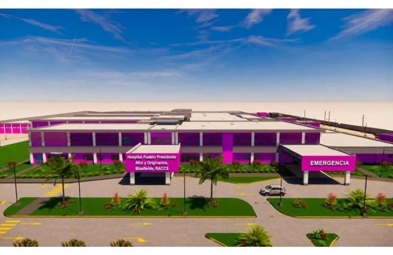 Nuevos hospitales de Managua y Bluefields con capacidad para 800 camas serán presentados ésta semana