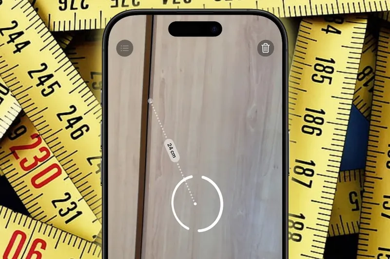 Medir distancias con el móvil parecía sencillo con las aplicaciones de regla. Estamos en 2026 y solo funciona bien en los iPhone Pro