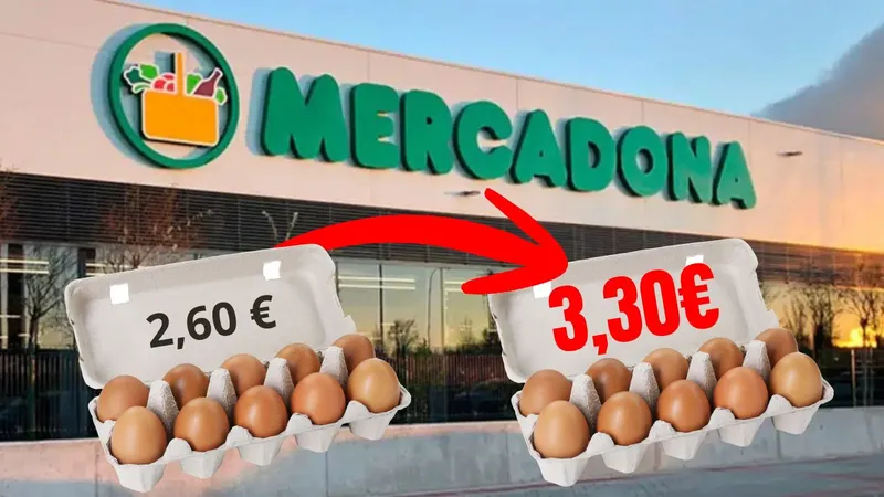 Mercadona y el precio de los huevos: el supermercado lo sube por este motivo
