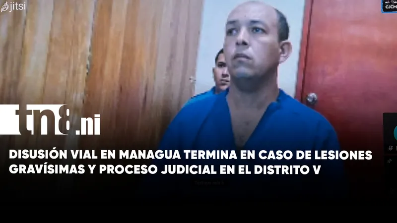 Discusión de tránsito en Managua termina en caso de lesiones gravísimas