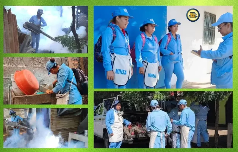 Managua refuerza fumigación contra el dengue ante 122 casos en Nicaragua