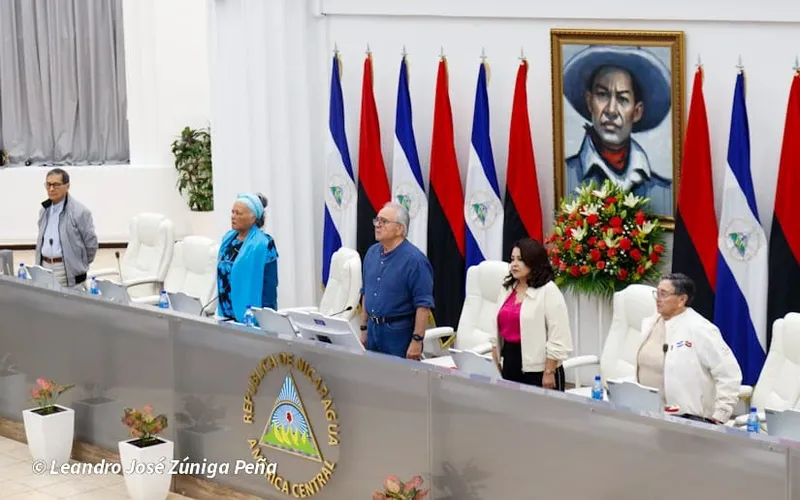 Asamblea Nacional destaca la lucha antiimperialista de Sandino y da la bienvenida a Julio Victorioso