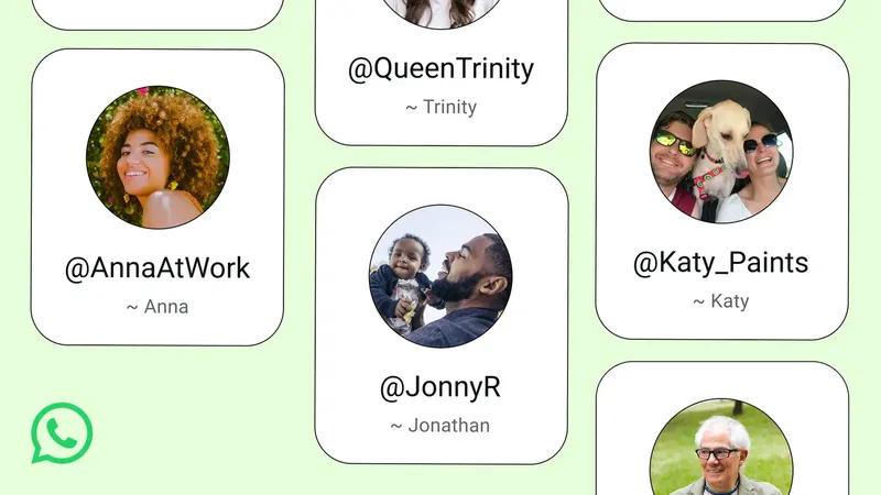 Los nombres de usuario llegan a WhatsApp y así puedes reservar el tuyo