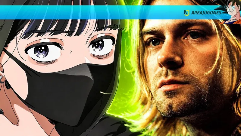 "A Kurt Cobain le hubiera encantado": Este anime se estrena en 2027, tiene música de Nirvana… y no es en absoluto lo que esperas