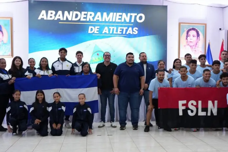 Nicaragua abandera a selecciones para torneos internacionales