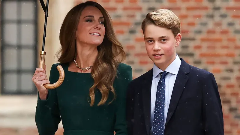 La princesa Kate confiesa que echa mucho de menos a su hijo George desde que se fue a Eton