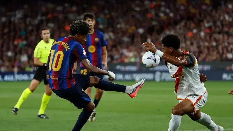 Lamine, el más joven de la historia en llegar a los 50 goles