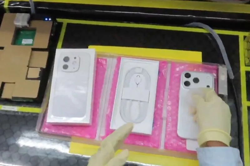 Una filtración desvela cómo Apple esconde los iPhone usando "cajas señuelo" en sus fábricas