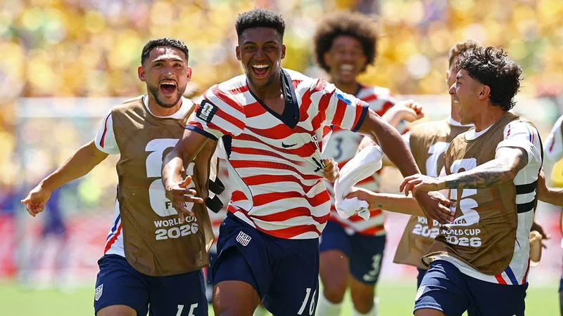 Estados Unidos con paso perfecto se clasifica a la ronda siguiente