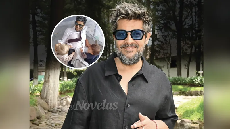 Fabián Robles volvió a la pantalla con “El renacer de Luna” tras debutar como papá de GEMELOS a sus 50 años