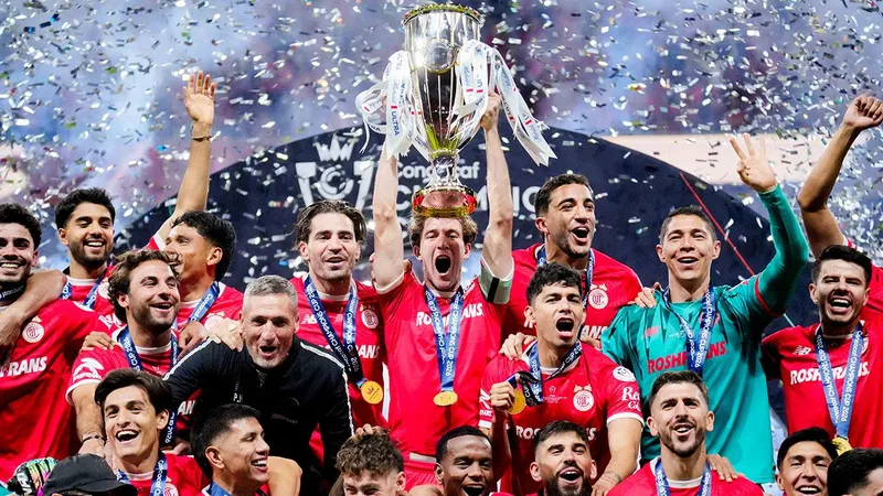 ¡'Diablos' de época! Toluca ganó la Copa de Campeones de CONCACAF