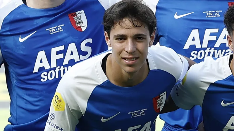 Mateo Chávez, otra vez titular y vencedor con el AZ Alkmaar