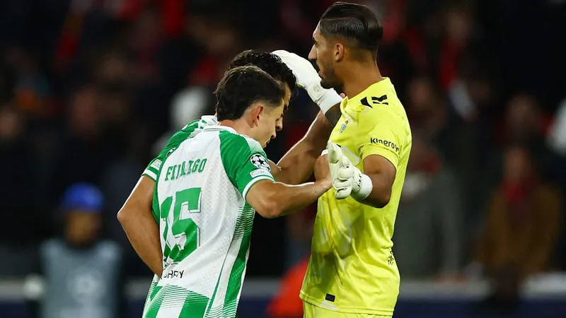 Álvaro Fidalgo y el meteórico regreso del Betis a la Champions League