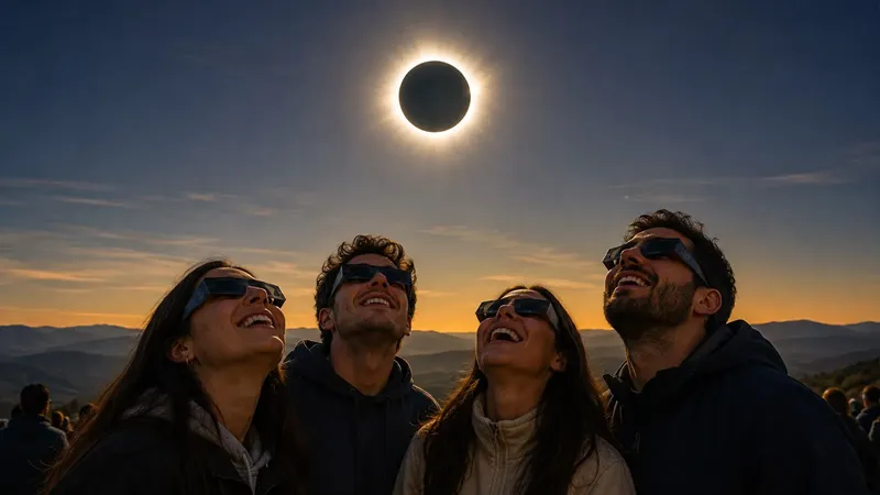 Qué hacer si has mirado el eclipse sin gafas, los expertos hablan: «Mirar un eclipse aunque sea durante un segundo es muy peligroso»